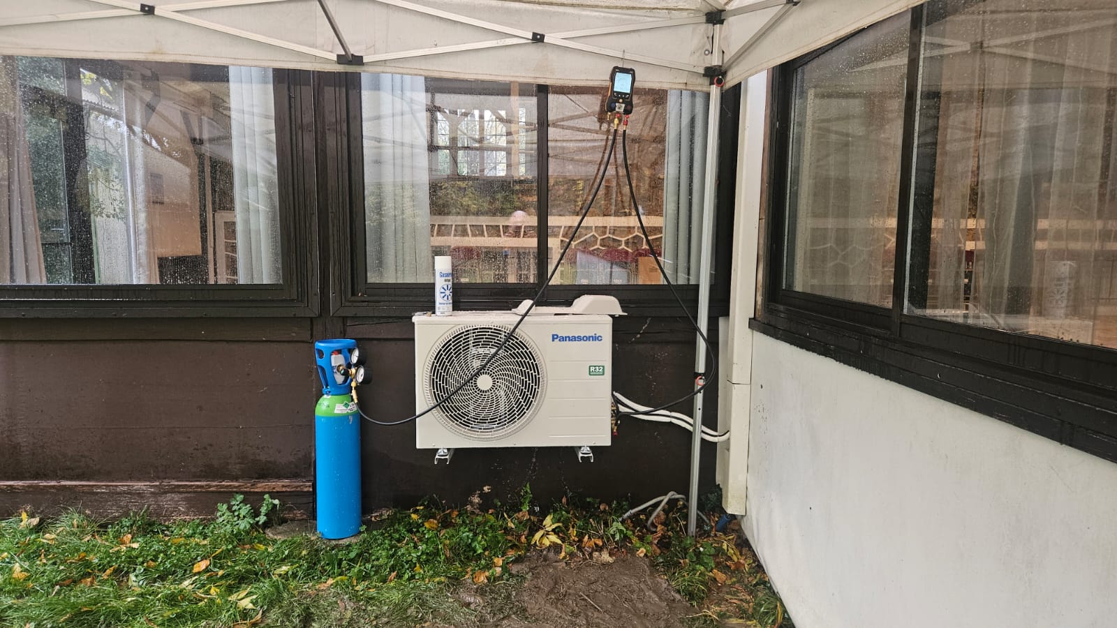 Installation d'une PAC air air Panasonic